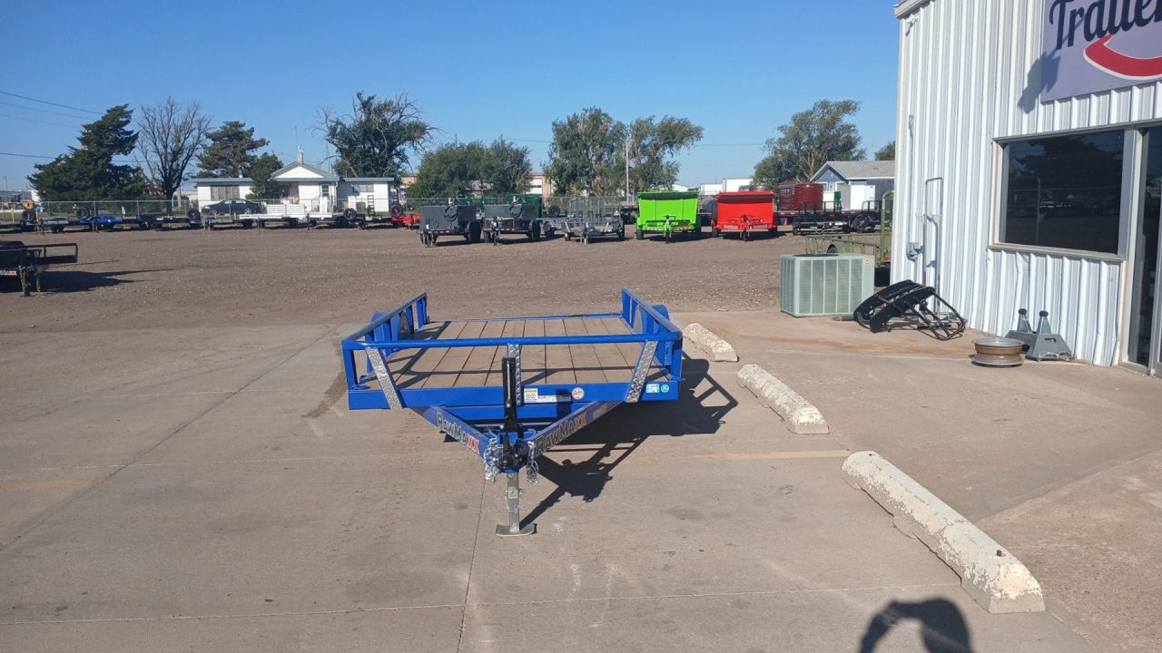 New 2026 RawMaxx UTX12'x77" Utility Trailer