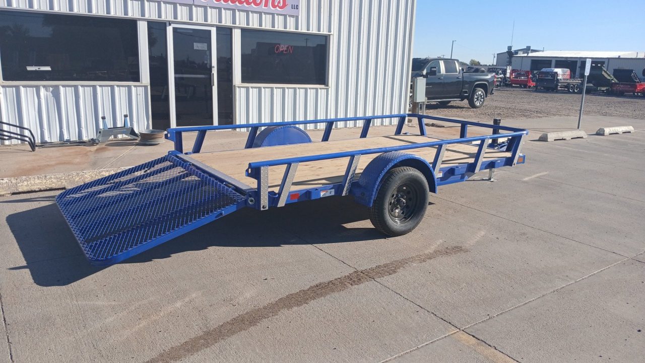 New 2026 RawMaxx UTX12'x77" Utility Trailer
