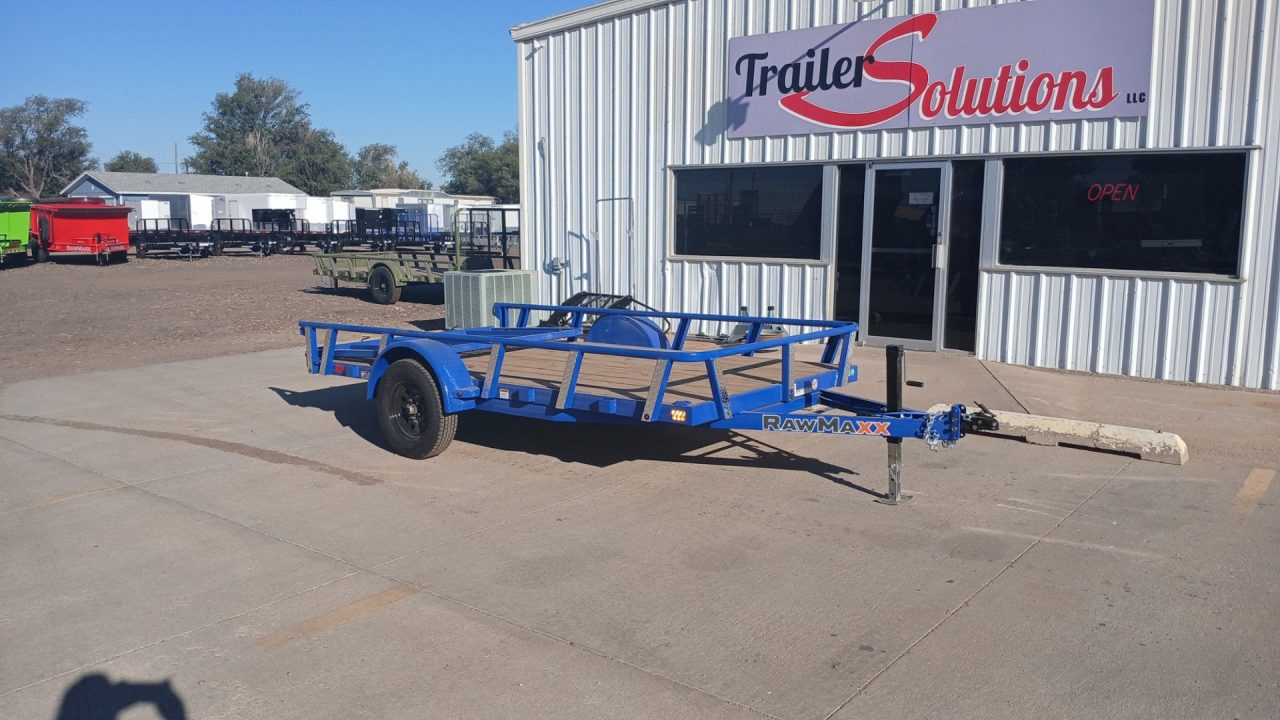 New 2026 RawMaxx UTX12'x77" Utility Trailer