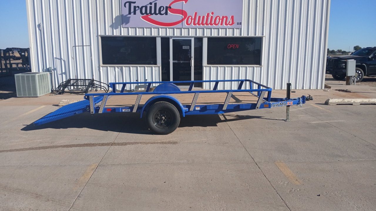 New 2026 RawMaxx UTX12'x77" Utility Trailer