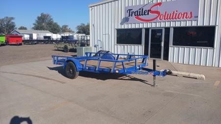 New 2026 RawMaxx UTX12'x77" Utility Trailer