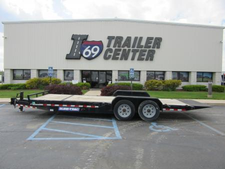 Used 2023 Sure-Trac 7 x 22 (18+4) ST82184TBE-B-160 Tilt Trailer 16K