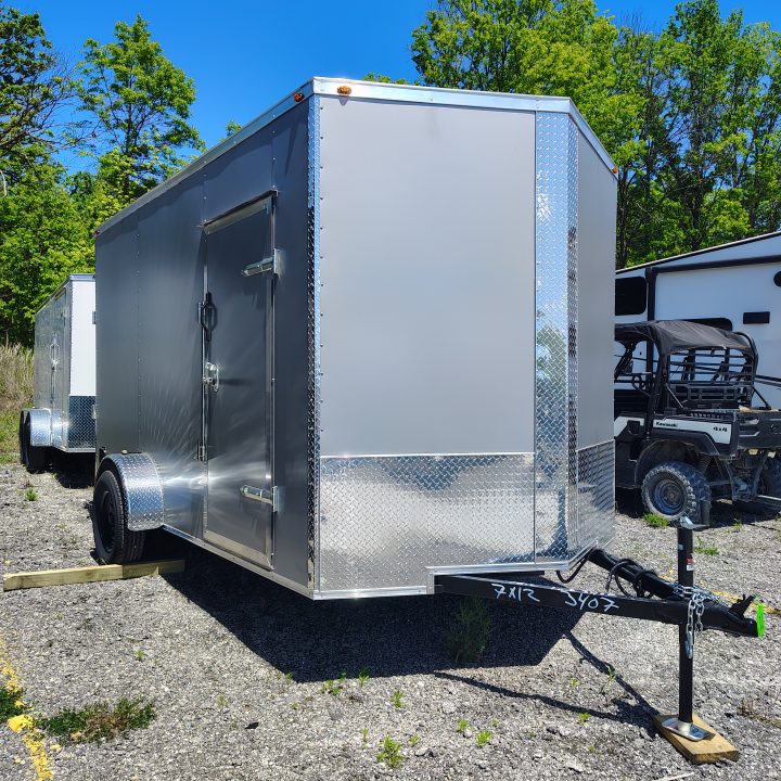 New 2026 Mammoth 7x12 SA , 7' interior height, 3.5k axle, .080 polycore Cargo / Enclosed Trailer