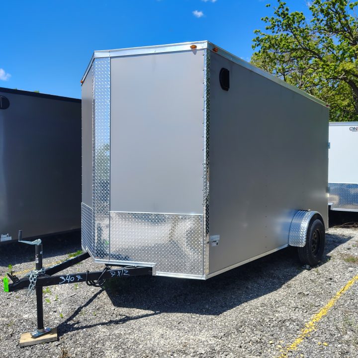 New 2026 Mammoth 7x12 SA , 7' interior height, 3.5k axle, .080 polycore Cargo / Enclosed Trailer