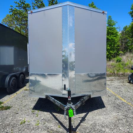 New 2026 Mammoth 7x12 SA , 7' interior height, 3.5k axle, .080 polycore Cargo / Enclosed Trailer