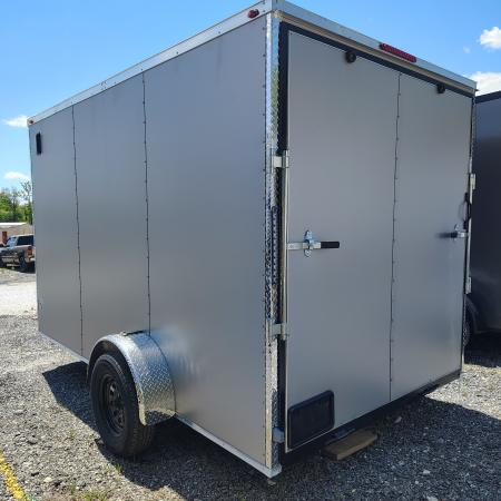 New 2026 Mammoth 7x12 SA , 7' interior height, 3.5k axle, .080 polycore Cargo / Enclosed Trailer
