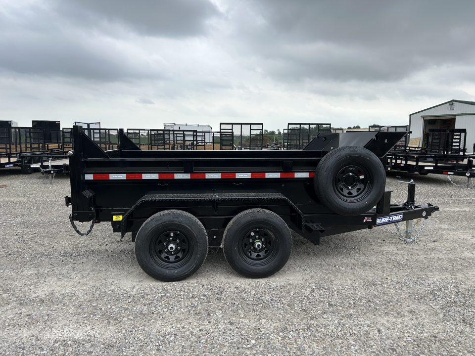 New 2026 Sure-Trac 72"x10 10K Single Ram Dump Trailer