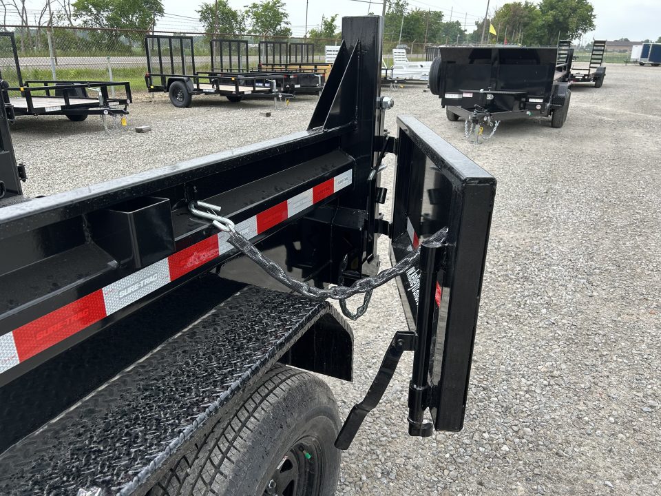 New 2026 Sure-Trac 72"x10 10K Single Ram Dump Trailer