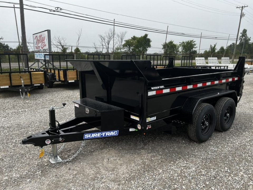 New 2026 Sure-Trac 72 x10 10K Single Ram Dump Trailer