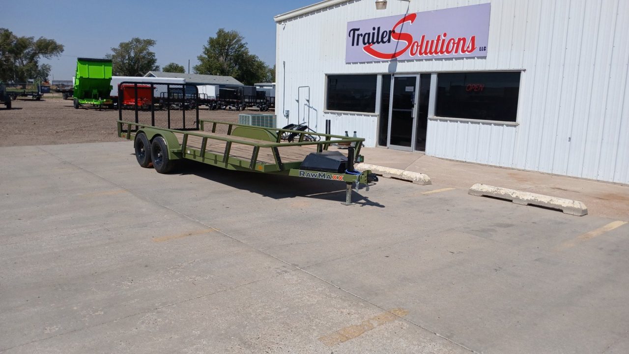 New 2025 RawMaxx UTX-20'X83" Utility Trailer