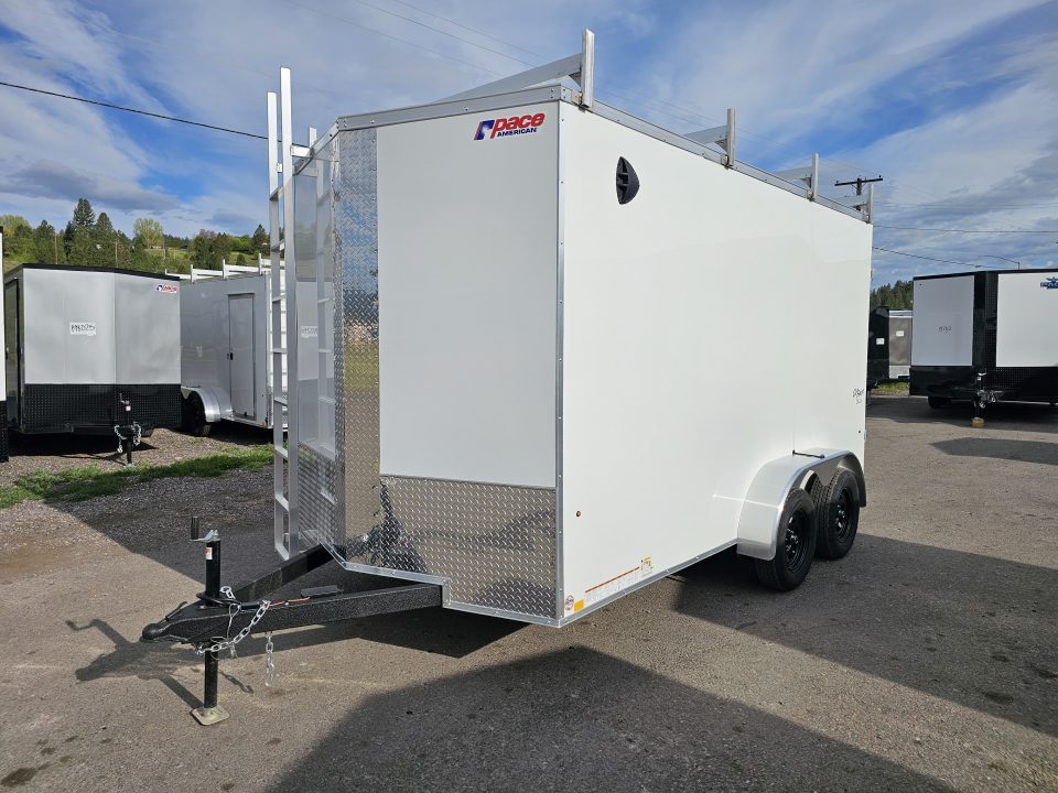 New 2026 Pace Outback DLX 7x14 7k Cargo Trailer