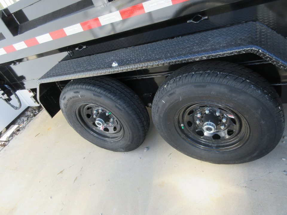 New 2026 Sure-Trac 82 IN x 16 HD Low Profile Dump Trailer 14K Telescopic W/HYDRAULIC JACK Dump Trailer
