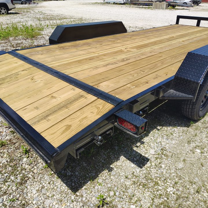 New 2026 MEB 83x18 TA, 2' dovetail, 3.5k axles Car Hauler