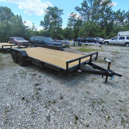 New 2026 MEB 83x18 TA, 2' dovetail, 3.5k axles Car Hauler