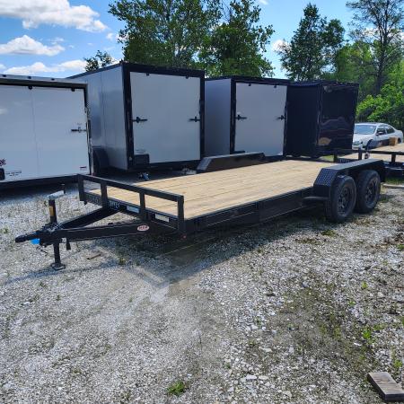 New 2026 MEB 83x18 TA, 2' dovetail, 3.5k axles Car Hauler