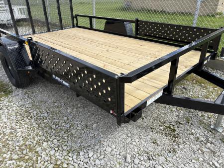 New 2026 Sure-Trac 7 X 12 Tube Top ATV 3K Idler Utility Trailer