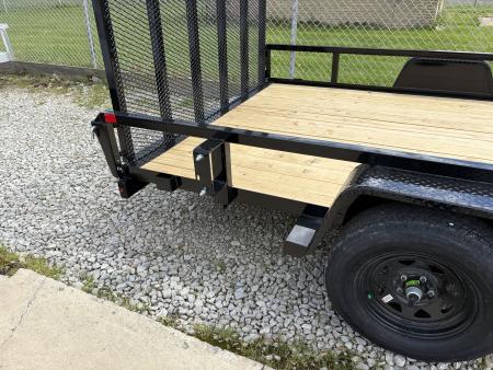 New 2026 Sure-Trac 7 X 12 Tube Top ATV 3K Idler Utility Trailer