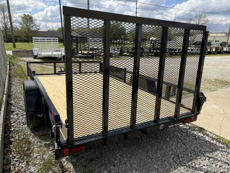 New 2026 Sure-Trac 7 X 12 Tube Top ATV 3K Idler Utility Trailer