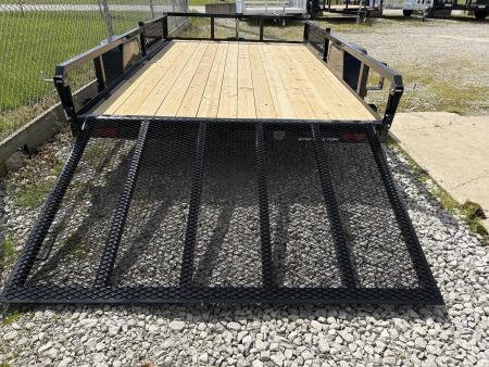 New 2026 Sure-Trac 7 X 12 Tube Top ATV 3K Idler Utility Trailer