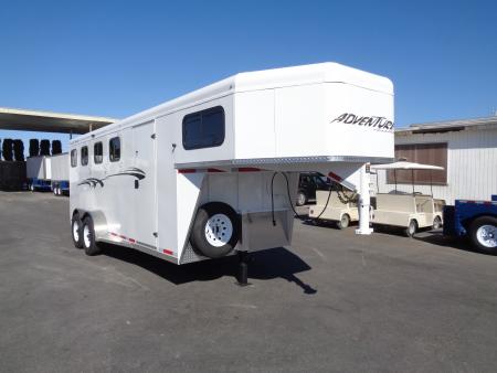 New 2027 Trails West * ADV MX GN 4H *Adventure MX 4-Horse Goose Neck Slant Load Horse Trailer