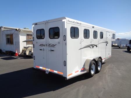 New 2027 Trails West * ADV MX GN 4H *Adventure MX 4-Horse Goose Neck Slant Load Horse Trailer