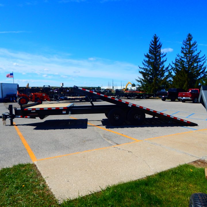 New 2026 Midsota 102x24 15.4k Tilt Deckover Trailer