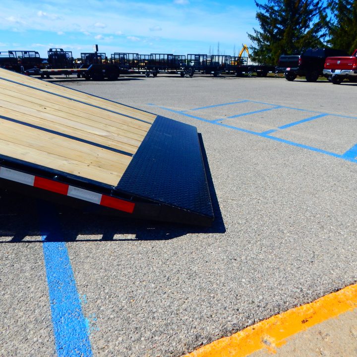 New 2026 Midsota 102x24 15.4k Tilt Deckover Trailer