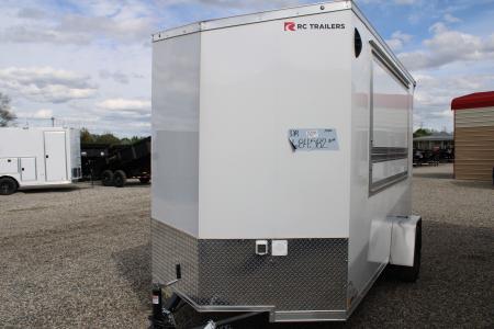 New 2027 RC Trailers 6' X 12' CONCESSION STOCK ID 53457 Cargo / Enclosed Trailer