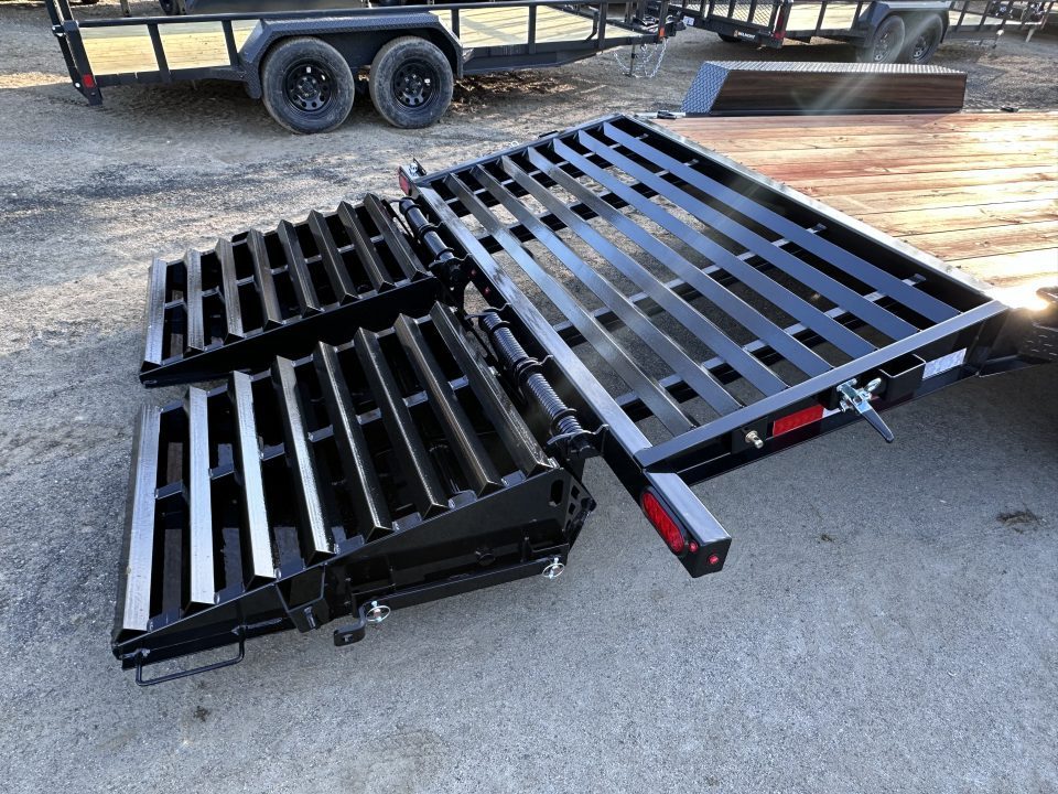 New 2026 BWISE EF 20' Equipment Trailer 15K GVW Full with ramps