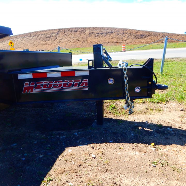 New 2026 Midsota 102x28 22k Tilt Deckover Trailer