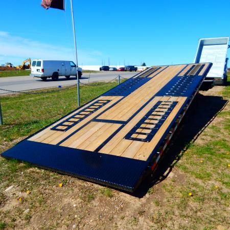 New 2026 Midsota 102x28 22k Tilt Deckover Trailer