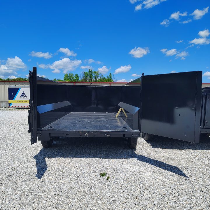 New 2026 U.S Built/Texas Pride Trailers 7x14x4 TA , 14k axles, With spreader gate Dump Trailer