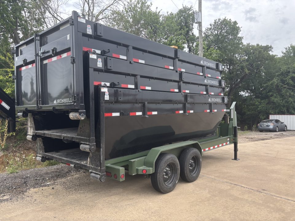 New 2026 Norstar DBG 83x16 Dump Trailer W/3 Bins