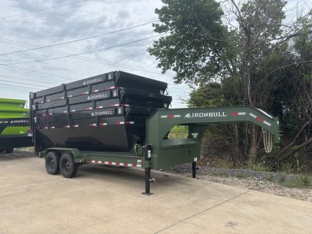 New 2026 Norstar DBG 83x16 Dump Trailer W/3 Bins