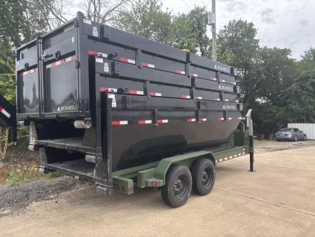 New 2026 Norstar DBG 83x16 Dump Trailer W/3 Bins