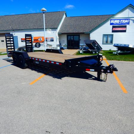 New 2026 Midsota 82x17+3 15.4k Nova Implement Equipment Trailer