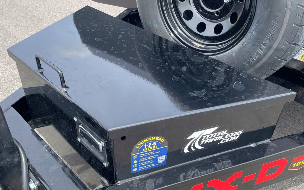 New MAXX-D 22' x 102" T5X Power Tilt Car Hauler Trailer: 9,990 GVWR, Stone Guard, Driver-Over Fenders, Spare Car Hauler