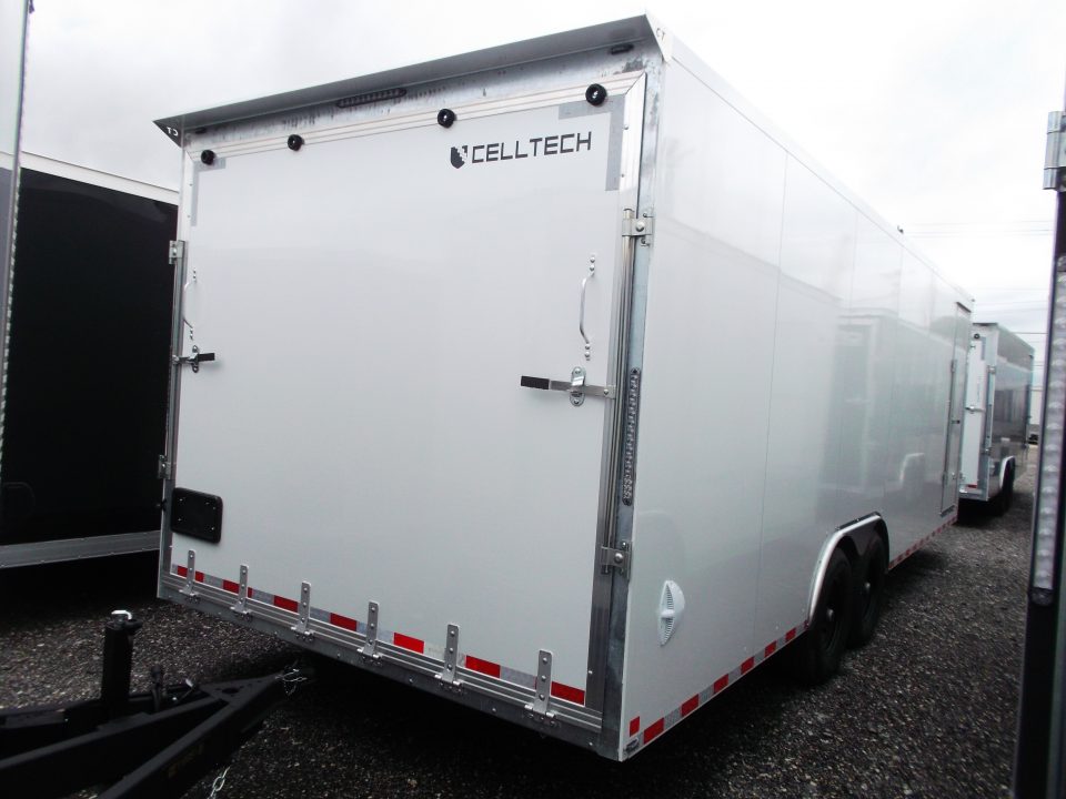 Tech Rv Trailers New 2026 Cell-Tech Trailers 8.5x24 Cargo Trailer / Construction Trailer ...