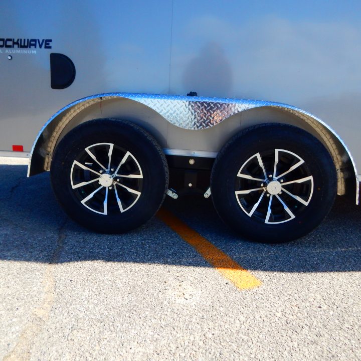 New 2026 Impact Trailers 7x12 Aluminum Shock Wave Cargo / Enclosed Trailer