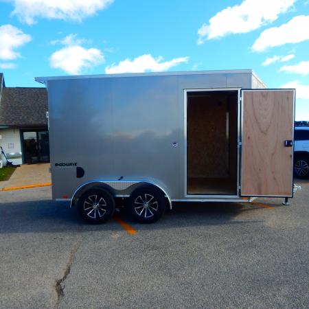 New 2026 Impact Trailers 7x12 Aluminum Shock Wave Cargo / Enclosed Trailer