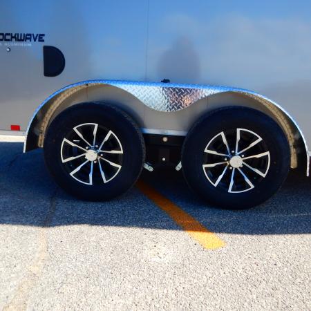 New 2026 Impact Trailers 7x12 Aluminum Shock Wave Cargo / Enclosed Trailer