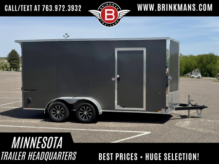 New Formula 7x16 Traverse Enclosed Trailer - Rear Ramp!