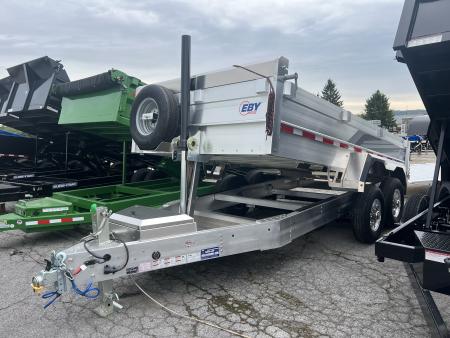New 2026 EBY Trailers 7X14 14K Dump Trailer