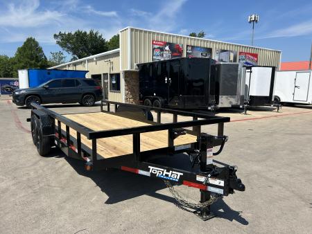New 2026 Top Hat HT14-18X83-14E-F Utility Trailer
