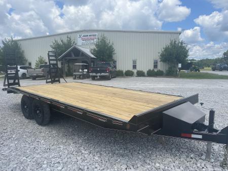 New 2026 Triple R 102X20 DECKOVER 14K W/STAND UP RAMPS