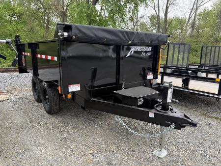 New 2026 Homesteader 6x10 Deckover Dump - 7k - Barn Door Rear