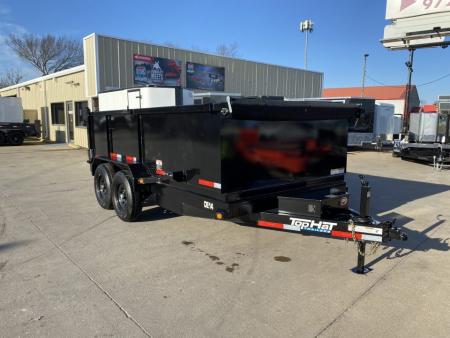 New 2026 Top Hat Trailers DE14 14'x83 x3' Dump Trailer