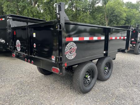 New 2026 Homesteader 6x10 Deckover Dump - 10k - Barn Doors