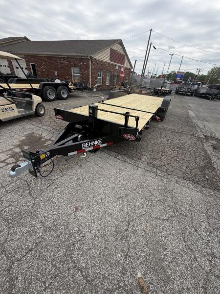 New 2026 Behnke TBCT2216ET Tilt Trailer 83X22 TA PARTIAL TILT (GVW:16000) BLACK