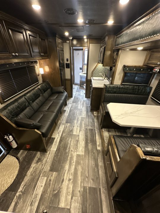 New 2027 Cimarron 4 Horse Side Load with 16'10" Outlaw Conversions LQ